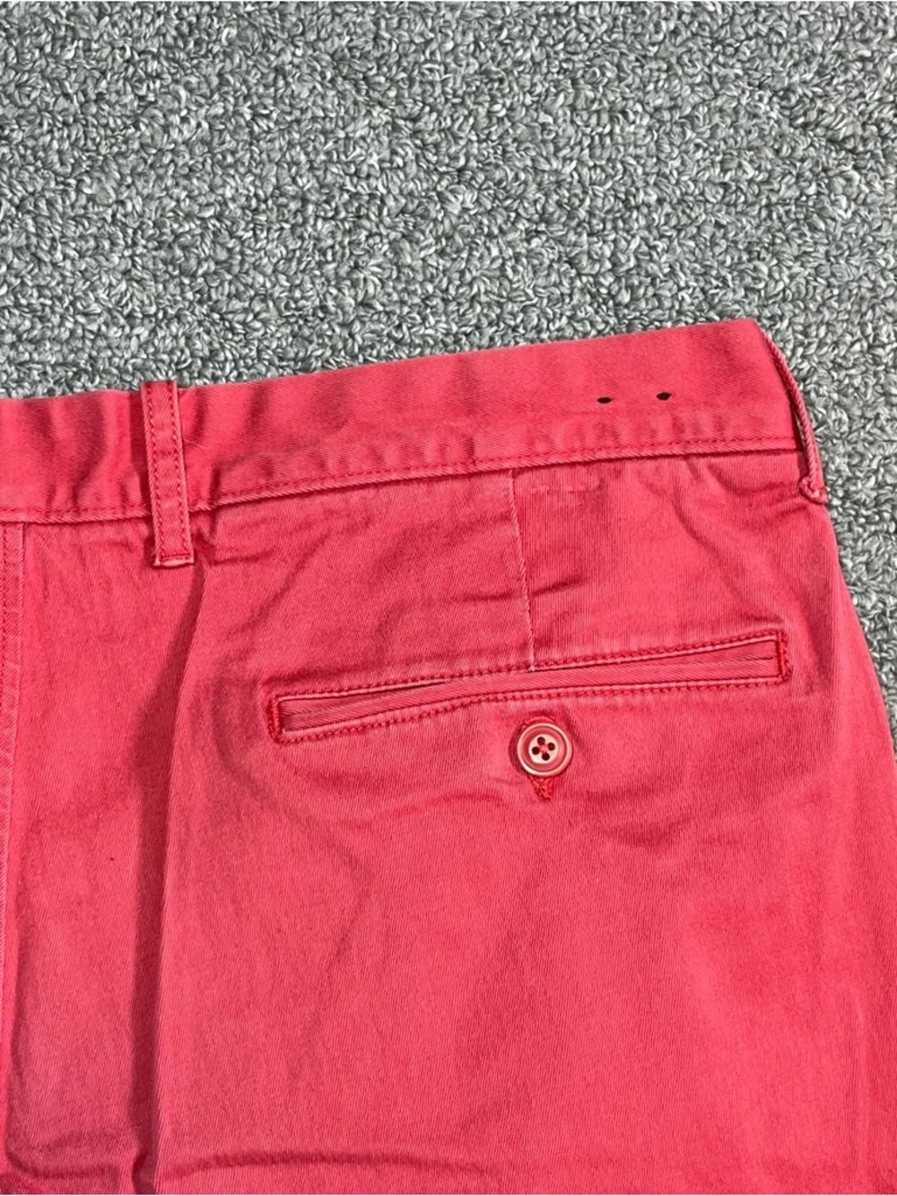 J. Crew 770 Straight Stretch Chino Pants Mens Size 32X29 Salmon Nautical Preppy